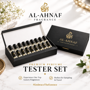 AL-AHNAF 8 Fragrance Tester Set – Perfume Sample Collection