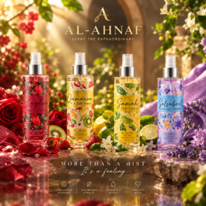 AL-AHNAF Body Mist Collection – Layla Qamarun Samah Salsabeel